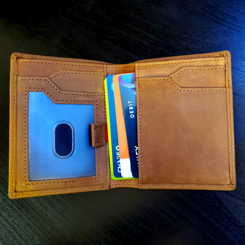 The Tommy Boy | Leather card wallet - Kraken Wallets