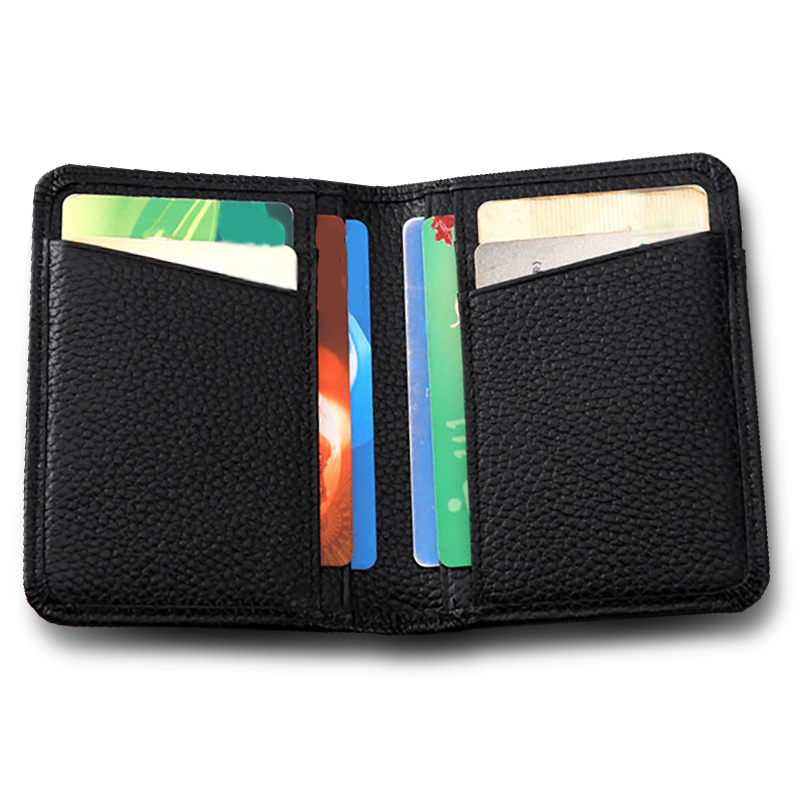 The Squid | pebble-leather slim wallet - Kraken Wallets